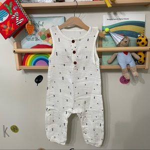 Toddler Muslin Jumpsuit